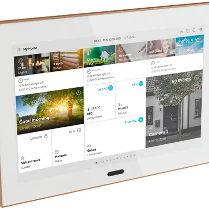 Schermo tattile 10" ABB-SmartTouch, KNX/free@home/ABB-Welcome, bianco/rame 