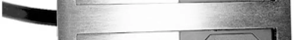 EB- oder UP-Steckdose 1×T13+2×USB Karch VersaHIT, m.Kabel, Edelstahl-Look, IP54 