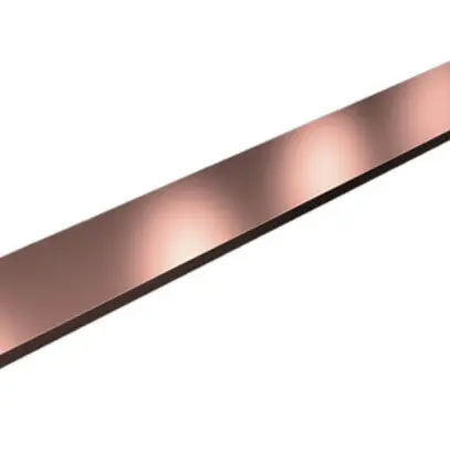 Conducteur plat Rittal SV 9686.588 cuivre E-Cu 700×80×10mm 2pcs 