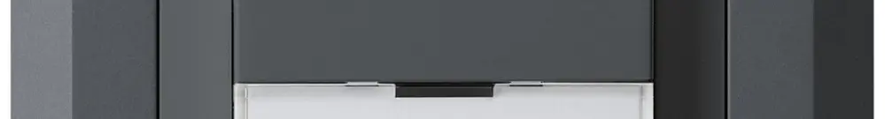 Tasto di suoneria INC A/1L kallysto.line antracite con porta-etichetta 37×15mm 
