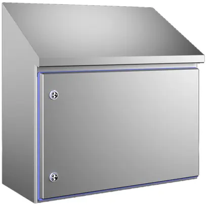 Armoire électrique Rittal HD 1320.600 610×601×300mm IP66 IK08 acier affiné 