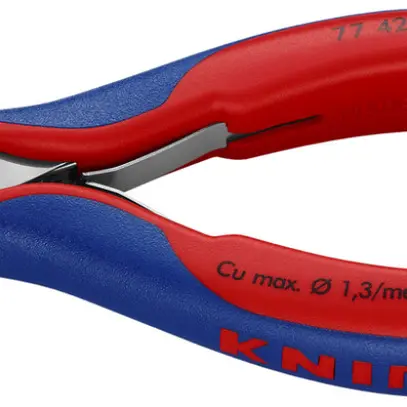 Tronchese laterale per elettronico KNIPEX testa a punta 115mm 