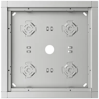 Scatola AP Siedle 4× 232×232×36.5mm argento 