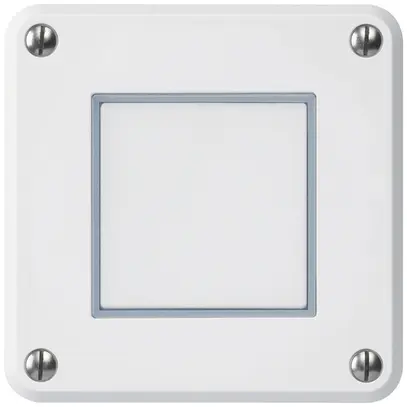Contatto pulsante INC robusto IP55 2P bianco 