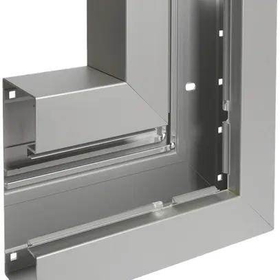 Angolo piatto Hager BRA 65170 alu 
