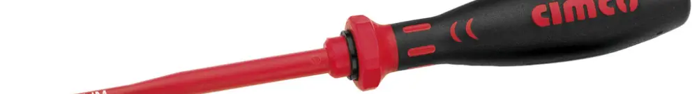 Tournevis plat CIMCO SLIM, 3×0.5×100mm, VDE, 10 000V 