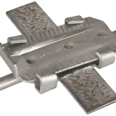Raccordo a cuneo DEHN/elvatec 40×4mm 