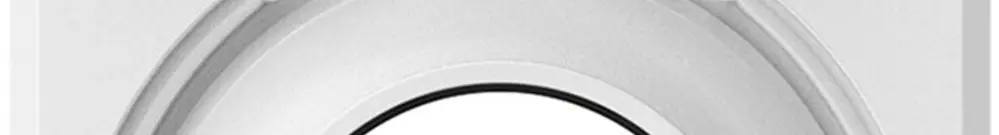 Parte superiore robusto per presa IP55 con guarnizione tonda bianco 