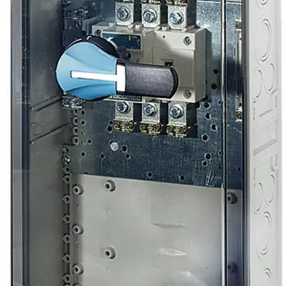 Scatola interruttore di carico Hensel Mi, 160A, 3 poli+PE+N 