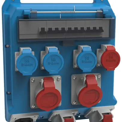 Distributeur de courant Bals EVKB 73/63A 3×T23 1×T25 2×CEE16 2×CEE32 1×FI 3×LS 