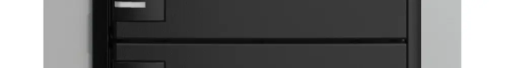 UP-Universaltaster 4×1T Schraubklemme EDIZIOdue schwarz, mit LED 