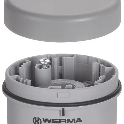 Élément de raccordement WERMA RM 12...230VAC/DC, gris 