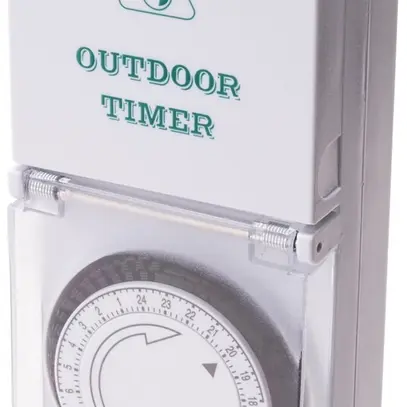 Timer a presa analogico MH tipo13, IP44 