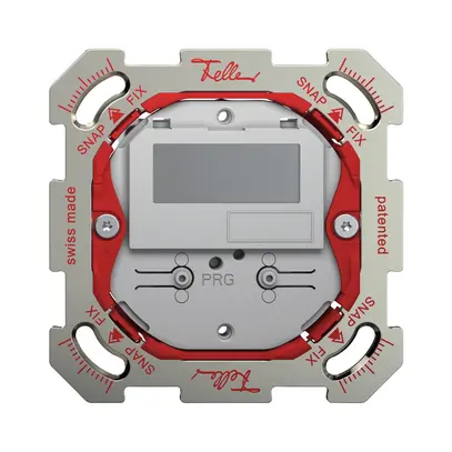 Poussoir KNX RGB ENC Feller SNAPFIX® capteur temp.RGB-LED 1× comm.1T 