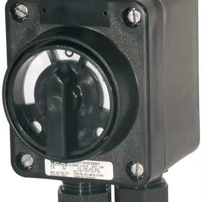 Interruttore rotativo AP CEAG EEx 10A 500V 0/3 