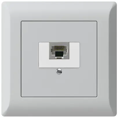 Scatola INC kallysto.line 1×RJ45s grigio chiaro 