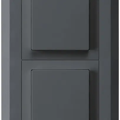 Combinazione INC I-I 3/1P+3/1P antracite kallysto.line 