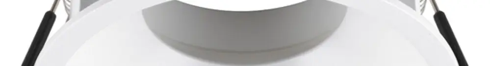 Telaio da incasso SLV NEW TRIA 75 alluminio Ø82×43mm bianco 