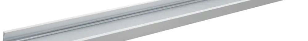 Deckenanschlussbahn Tehalit DABA, 50×80mm, reinweiss 