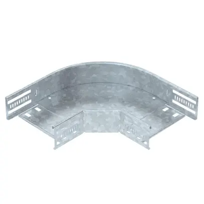 Bogen BET RB 90° 60×150mm Stahl feuerverzinkt 