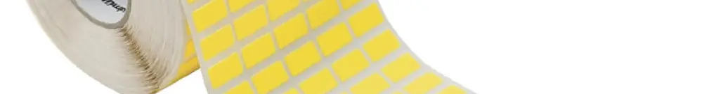 Étiquette WM THM GEW 17/9 GE auto-adhésive 17×9mm tissu de coton jn 