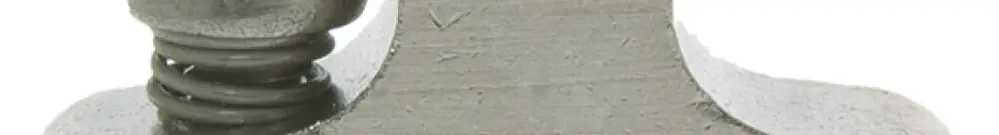Pièce d'arrêt avec vis Woertz laiton nickelé 