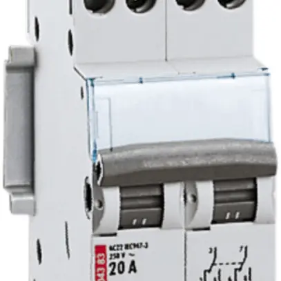 Commutatore AMD LEXIC 20A 3/2L, "I - 0 - II" 
