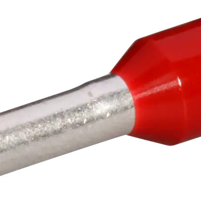 Embout de câble type A isolé 1.5mm²/8mm rouge 