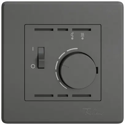 Termostato ambiente INC EDIZIO.liv SNAPFIX® p.riscaldamenti a pavimento grs 