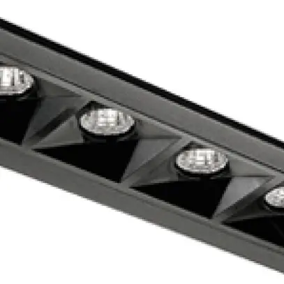 Plafoniera LED INS SG Inspire 8W 470lm 930 REG 163×62mm nero 