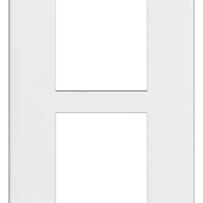 Intestazione INC Legrand Arteor 2×1, verticale, bianco 