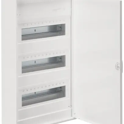 Distributore AP Hager volta 3-file IP30 305×515×96.5mm 