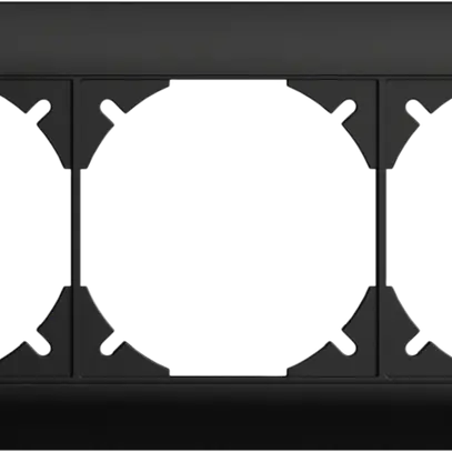 Intestazione INC EDIZIOdue SNAPFIX® 1×3 orizzontale 197×77mm nero 
