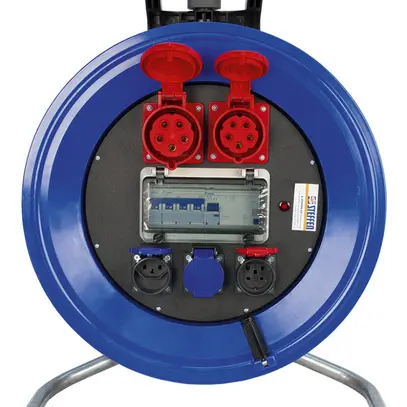 Eurouleur de câble Steffen en matière synthétique 3×T13 EPR-PUR 5×4mm² 30m 