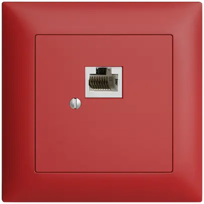 Scatola INC 1×RJ45/s 8P EDIZIOdue berry R&M swissline 