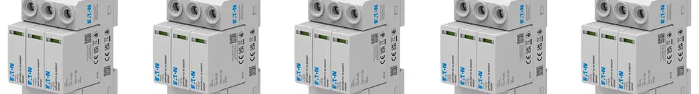 Parasurtension Eaton SPPVRET12-10-2+PE 1000VDC 5kA 4.4kV 3UM 5pcs 