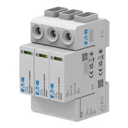 Scaricatore di sovratensione Eaton SPPVRET12-10-2+PE 1000VDC 5kA 4.4kV 3UM 5pz 