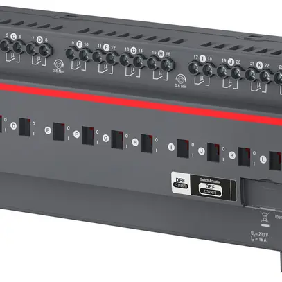 Attuatore-commutatore AMD ABB-free@home SA-M-12.16.2.2, 12-volte, 16A/230VAC 