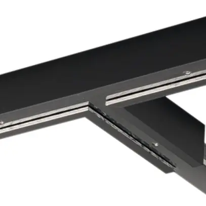 Raccord en T SLV pour rail conducteur D-TRACK, noir 