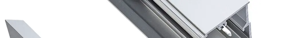 Angle extérieur ELBRO pour canal 60×40mm aluminium argent anodisé 