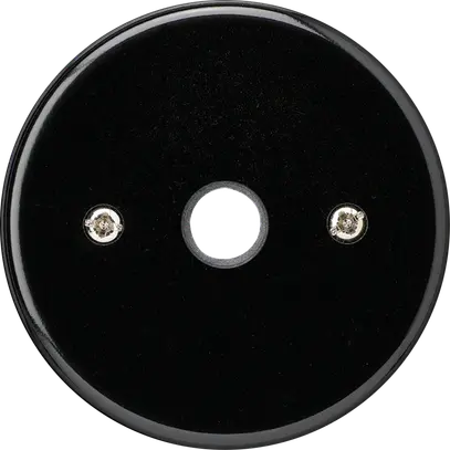 Insert pour boîte de raccordement ENC basico noir Ø9mm sans bornier 