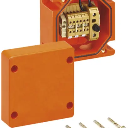 Scatola derivazione AP WKE 204 3×0.5…4²+Zweig 115×115×93mm 