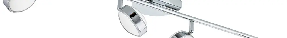 Plafonnier LED Eglo SALTO 21.6W 2560lm 3000K IP20 760×130mm chrome 