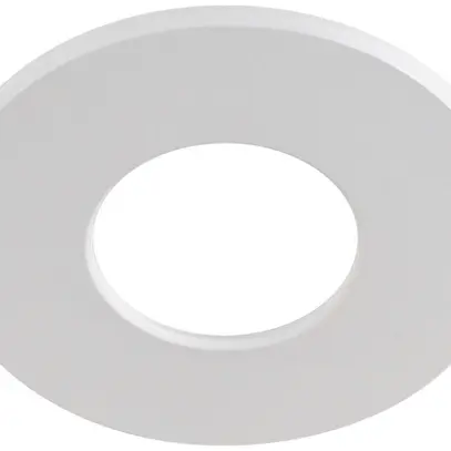 Bague de recouvrement SLV UNIVERSAL IP65 matière synthétique Ø88mm blanc 