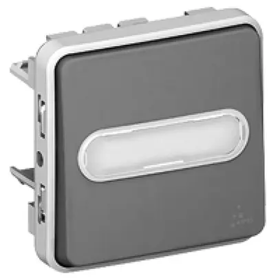 Contatto a bilico lum.PLEXO 0/1L bianco 