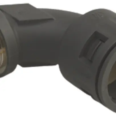 Raccord pour tuyaux AGRO 90° M20 grigio pour tuyaux ROHRflex Ø21.2mm 