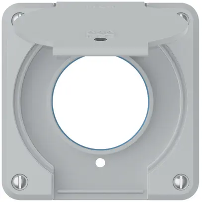 Parte superiore robusto per presa IP55 guarnizione tonda & lenticchia grigio ch. 