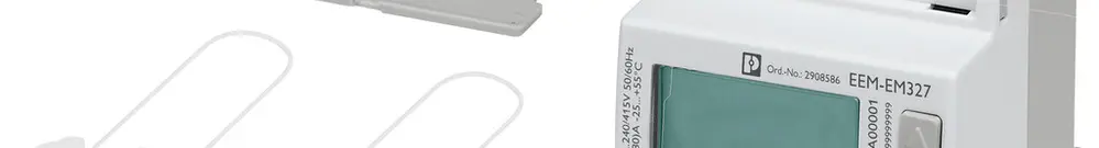 Contatore di energia trifase PX EEM-EM327 500V/80A uscita S0 e MBUS 