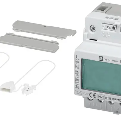 Compteur électrique triphasé PX EEM-EM327 500V/80A sortie S0 et MBUS 