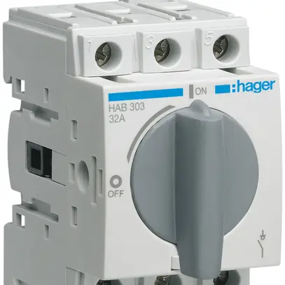 Interruttore sezionatore Hager HAB303 3L 32A 